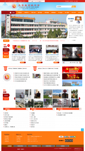 蚌埠网络公司网站案例-天等高中